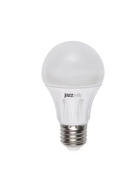 Лампа светодиодная шар A60 15 Вт Е27 теплый белый свет Jazzway 4К