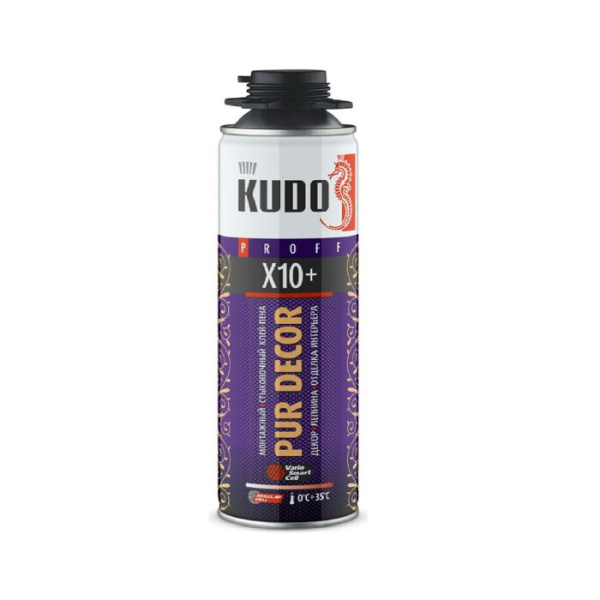Пена - клей KUDO X10+ монтажный и стыковочный