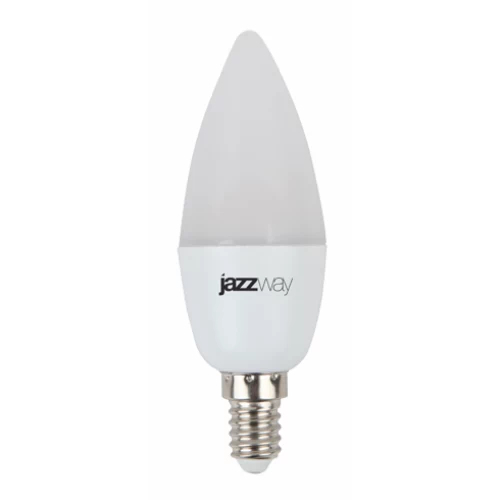 Лампа светодиодная свеча 9 Вт Е27 белый свет Jazzway 5К
