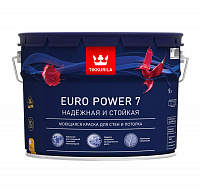 Краска TIKKURILA EURO POWER 7 С  9 л 