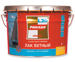 Лак яхтный алкидный полуматовый PARADE L20, 2,5л купить в каталоге интернет магазина СМИТ с доставкой по Улан-Удэ