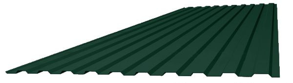 Профнастил  С-8 1,2*2,0м (ПЭ-01-6005-0,4) зеленый мох ПМ