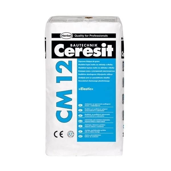 Клей для плитки CERESIT СМ12 25кг для крупноформат. плитки