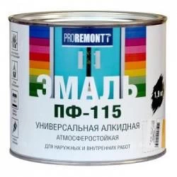 Эмаль ПФ-115  PROREMONTT 0,9 кг зеленая