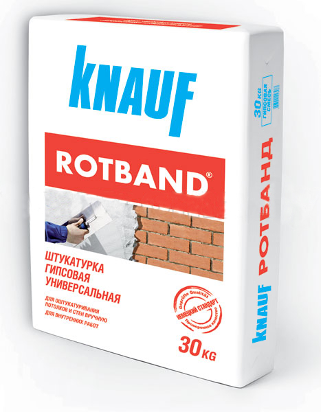 Штукатурка Кнауф Ротбанд 10кг (117) купить в каталоге интернет магазина СМИТ с доставкой по Улан-Удэ