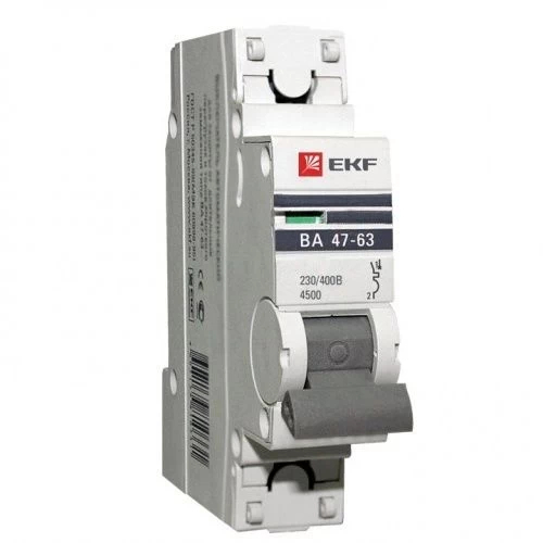 Выключатель-автомат ВА 47-63-6А 1 п.EKF Proxima