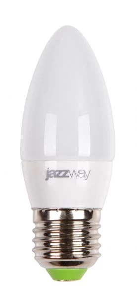Лампа светодиодная свеча 7 Вт Е27 белый свет Jazzway 5К