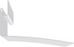 Околооконный профиль 3,6м для сайдинга Дёке белый (пломбир) купить в каталоге интернет магазина СМИТ с доставкой по Улан-Удэ