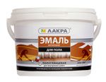 Эмаль для пола акриловая золотисто-коричневая Лакра 0,9кг (6) купить в каталоге интернет магазина СМИТ с доставкой по Улан-Удэ
