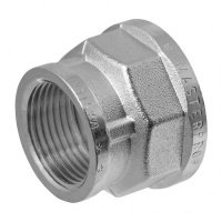 Муфта переходная 1/2"-3/8" (15мм-10мм) никель MasterProf (упак.)