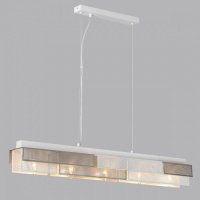 Люстра-подвес DANA 8006/5А бел/никель,бел.мет/мет Е14 5*40W 220V R  купить в каталоге интернет магазина СМИТ с доставкой по Улан-Удэ