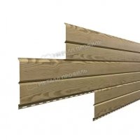 Сайдинг металл. "Lбрус" 0.264*3м ECOSTEEL Т-01 Сосна текстур. (0,5мм)