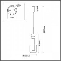 Люстра-подвес VERONA 6505/1 хром,красный,белый GU 10 50W 220V *** купить в каталоге интернет магазина СМИТ с доставкой по Улан-Удэ
