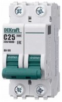 Выключатель-автомат DEKraft ВА -101 20А 2п. х-ка C 4,5кА купить в каталоге интернет магазина СМИТ с доставкой по Улан-Удэ
