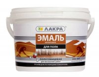 Эмаль для пола акриловая желто-коричневая Лакра 2,4кг купить в каталоге интернет магазина СМИТ с доставкой по Улан-Удэ