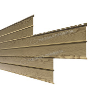 Сайдинг металл. "LбрусXL" 0.36*3м ECOSTEEL МА-01 Сосна матовый (0,5мм)