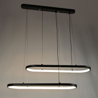 Светильник подвесной CT PRD-P G0408A-2 черный LED 72W 2700K-6400K 220-240V ПДУ купить в каталоге интернет магазина СМИТ с доставкой по Улан-Удэ