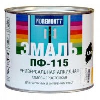 Эмаль ПФ-115  PROREMONTT 2,7 кг красная (3) купить в каталоге интернет магазина СМИТ с доставкой по Улан-Удэ