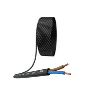 Провод ШВВП 2*0,75 ГОСТ 20м ЧЕРНЫЙ (DIY) (Б0058852)