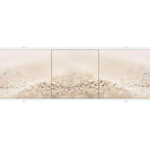 Экран под ванну "Премиум-Арт" Теплый песок 1,68м 