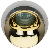 Светильник точечный KL103 WH/GD MR16 GU5.3 белый золото ЭРА