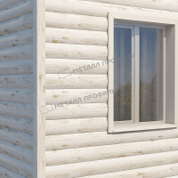 Сайдинг металл. Woodstock 0.356*3м ECOSTEEL МА-01 Беленый дуб матовый (0,5мм) купить в каталоге интернет магазина СМИТ с доставкой по Улан-Удэ