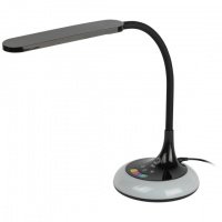 Светильник настольный с/д Эра NLED-481-10W-BК с RGB ночником черный (Б0048592)