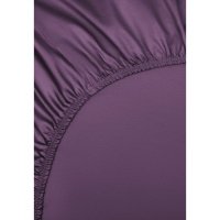 Простыня-наматрацник на резинке трикотажная 90*200*20 Инжир
