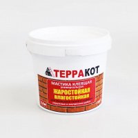 Мастика для печей и каминов Терракот термостойкая 2,5кг (4)
