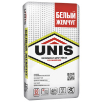 Шпатлевка UNIS Белый жемчуг полимерная 18кг  (64)