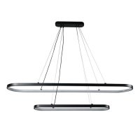 Светильник подвесной CT PRD-P G0408A-1+1 черный LED 86,03W 2701K-6400K 220-240V ПДУ