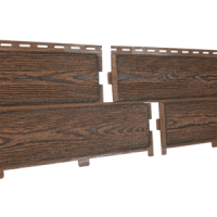 Фасадная панель Ю-Пласт Hokla Винтаж 2000*250(0,5м2) Корица