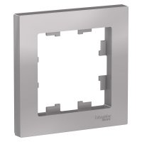 Рамка 1-ая (универс) Алюминий AtlasDesign ATN000301 (20/120)