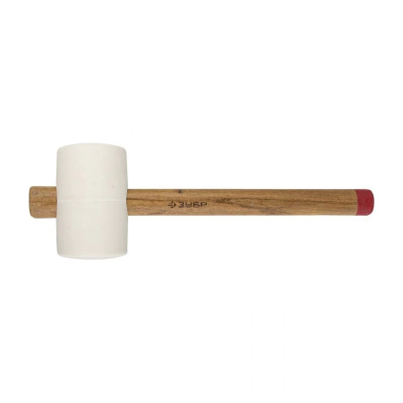 Киянка резин. белая 340г деревянная ручка ЗУБР (20511-340)