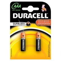 Элемент питания Duracell LR03/286 BL2 (ААА мизинчиковый)