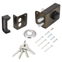 Замок накладной Стандарт/Зенит ЗН1-3-1 бронза SALE