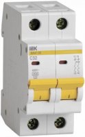 Выключатель-автомат IEK ВА 47-29 2P 32A 4,5кА хар-ка C