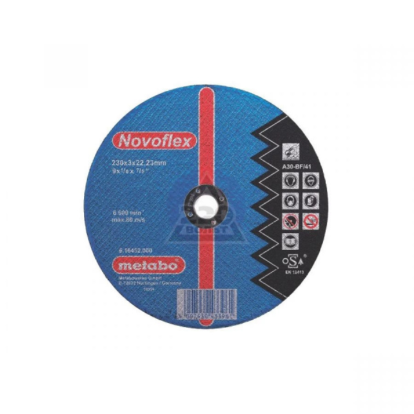 Диск зачистной по металлу 150*6мм Novoflex А30 Metabo (616464000) Р