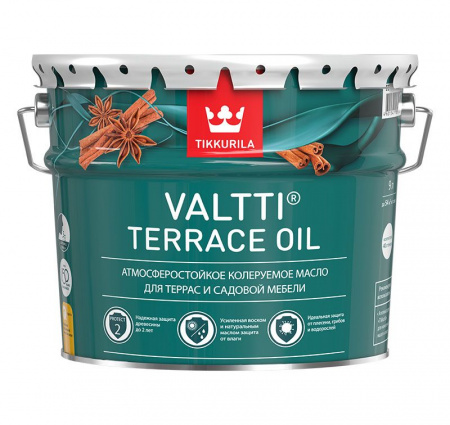 Масло для террас TIKKURILA VALTTI TERRACE OIL 9л купить в каталоге интернет магазина СМИТ с доставкой по Улан-Удэ