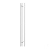 Полотенцесушитель электрич. POINT Фрея П2 100x1200 диммер слева, белая (PN20712W) R