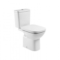 Компакт-унитаз ROCА DEBBA выпуск горизонт.(бел)/65,5*35,5*40/,сид.микролифт