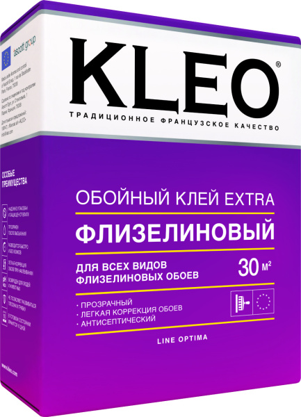 Клей обойный KLEO EXTRA 35 250г.(20) купить в каталоге интернет магазина СМИТ с доставкой по Улан-Удэ