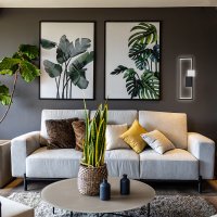 Светильник настенный Escada 10278/1 LED*33W Black/White  купить в каталоге интернет магазина СМИТ с доставкой по Улан-Удэ