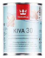 Лак для мебели полуматовый TIKKURILA KIVA DECOR, 0,9л купить в каталоге интернет магазина СМИТ с доставкой по Улан-Удэ