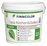 Краска FINNCOLOR OASIS KITCHEN@GALLERY С 2,7л купить в каталоге интернет магазина СМИТ с доставкой по Улан-Удэ