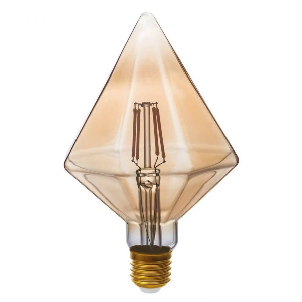 Лампа светодиодная Hiper THOMSON-В2198 LED DECO FILAMENT CRYSTAL 4W 480Lm Е27 120170 1800K GOLD 