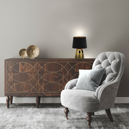 Светильник настольный ESCADA 10199/L E14*40W Gold *** купить в каталоге интернет магазина СМИТ с доставкой по Улан-Удэ