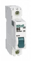 Выключатель-автомат DEKraft ВА -101 6А 1п. х-ка B 4,5кА