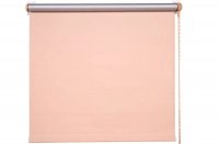 Рулонная штора 120*160 Блэкаут BASIC персик