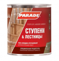Лак паркетный алкидный полуматовый PARADE L15 Ступени&Лестницы 2,5л (3) купить в каталоге интернет магазина СМИТ с доставкой по Улан-Удэ